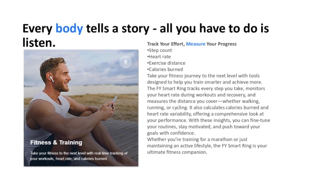 Smart Ring - wearable health technology