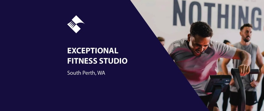 EXCEPTIONAL FITSTOP STUDIO FOR SALE (SOUTH PERTH, WA) BFB4349