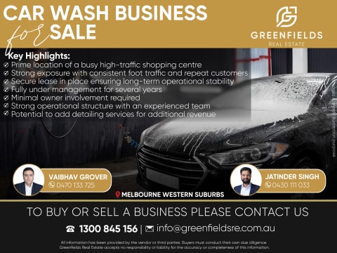 Prime Car Wash Business in a High-Traffic Shopping Centre..!