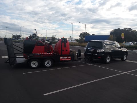 Warehouse Sweeping and Scrubbing