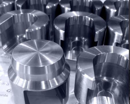 Manufacturing of precision machined components