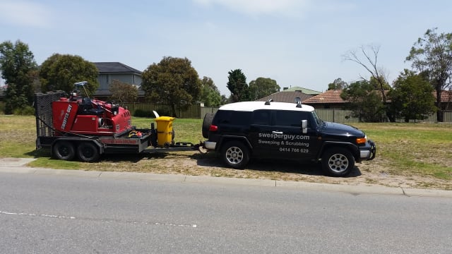 Warehouse Sweeping and Scrubbing