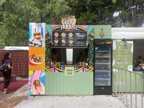 Mobile Events Business - Adelaide No. 1 Falafel Brand