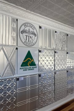 Pressed Tin Panels - Regional NSW