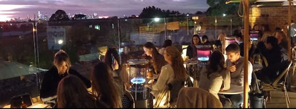 Stylish WINE BAR with uninterrupted ROOF TOP views
