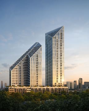 Large-scale management rights, R.Iconic - Melbourne — 2 towers, 879 apartments | Resort Brokers I...