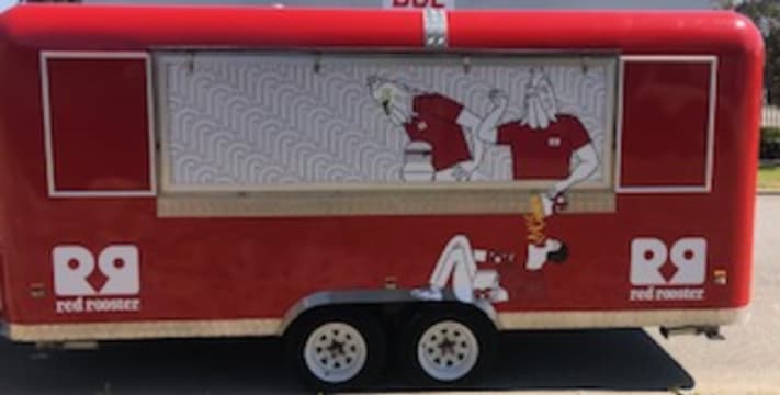 Mobile Events Vans + Red Rooster Franchise