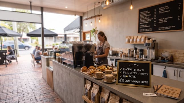 Established cafe for sale, Morisset NSW: 12+ years trading