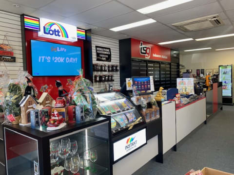 NEWSAGENT, CASKET AND TOBACCONIST