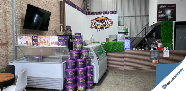 Established Takeaway and Desserts Business Low Rent