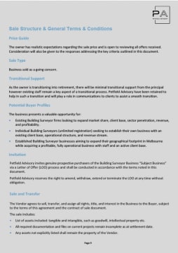 Highly Profitable Building Surveyor Business