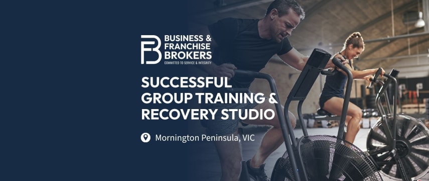 SUCCESSFUL GROUP TRAINING & RECOVERY STUDIO (MORNINGTON PENINSULA, VICTORIA) BFB4364