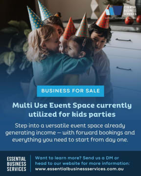Multi Use Event Space currently utilized for kids parties