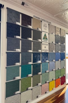 Pressed Tin Panels - Regional NSW