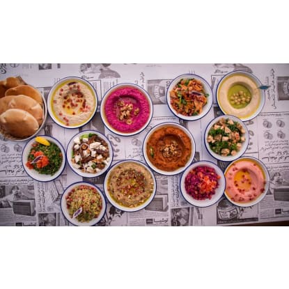 Own an international Middle Eastern restaurant.