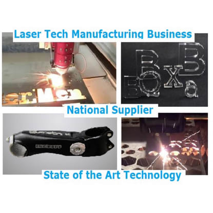 HIGHLY PROFITABLE LASER CUTTING MANUFACTURING BUSINESS -  NATIONAL SUPPLIER