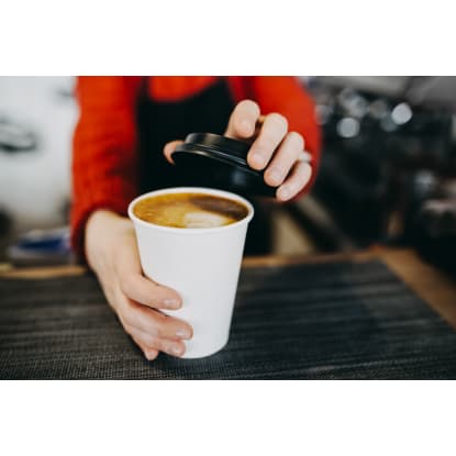 "Thriving Cafe With a Drive Through"