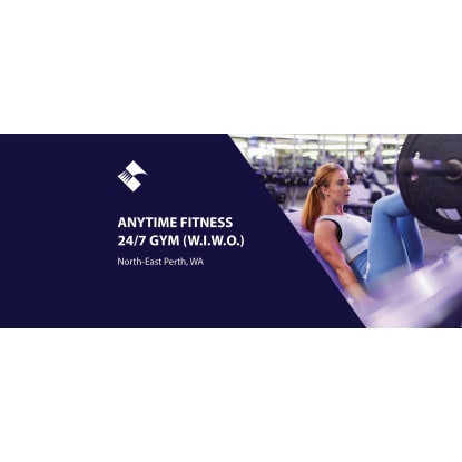 ANYTIME FITNESS 24/7 GYM (NORTH-EAST PERTH) BFB2798