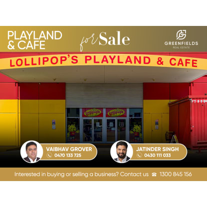 Play Centre Business for Sale in Adelaide!