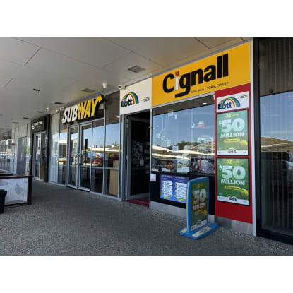 **PRICE REDUCED** CIGNALL TOBACCONIST TATTS AGENCY FOR SALE  $135,000 plus SAV