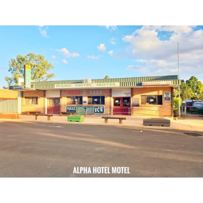FREEHOLD Country Hotel and Motel with Residence – Alpha, QLD