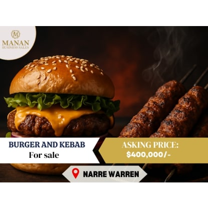 Profitable Burger & Kebab Shop for Sale in Narre Warren