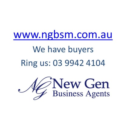 Want to Sell your Business? We have buyers, ring us for details.