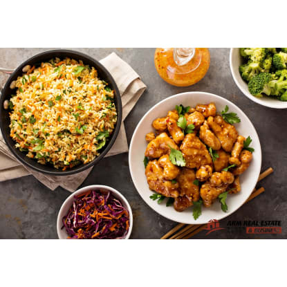 ​Clayton Main Road Chinese Restaurant | Large Commercial Kitchen, Shop Size 180m2