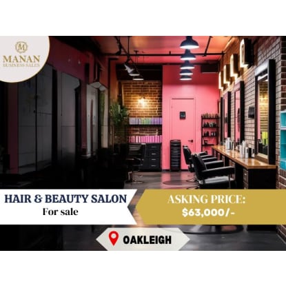 Hair & Beauty Salon for Sale Oakleigh