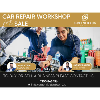Profitable Car Repair Workshop in Tarneit | Loyal Clients | Long Lease