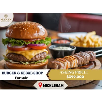 Burger and Kebab Shop For Sales in Mickleham