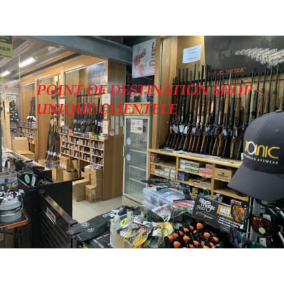 Firearms And Fishing Supplies. Cash Cow business.