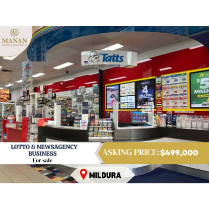 Lotto & Newsagency Business for Sale in Mildura
