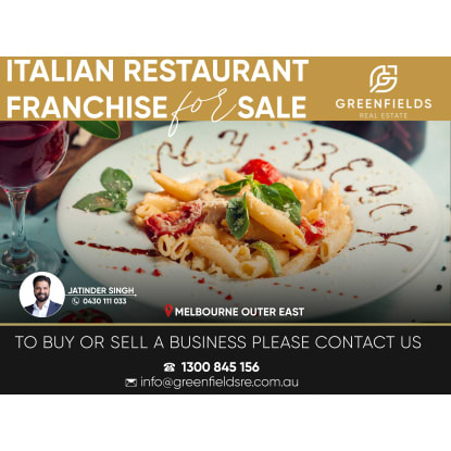 Italian Restaurant Franchise For Sale | Melbourne Outer East
