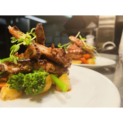 Fine-dining restaurant on popular dining strip in Carnegie