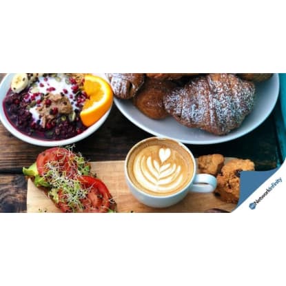 Modern North Facing Corner Cafe High Rise District Outskirts Of CBD Sydney
