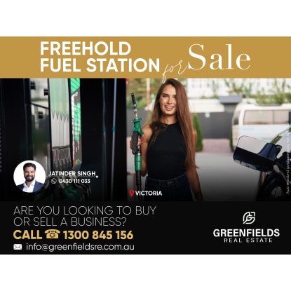 Freehold Fuel Station for Sale - VIC