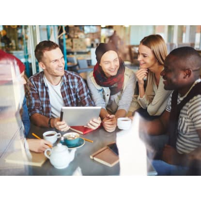 Dynamic Community Corner Cafe