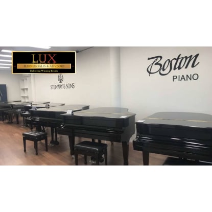 Music equipment shop and music school business for sale