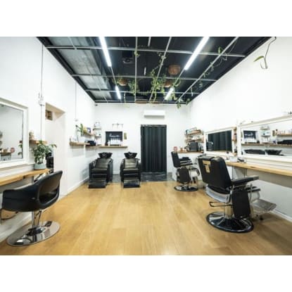 Organic and sustainable hair salon