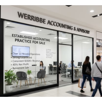 Established Accounting Practice for Sale – Werribee, VIC (High-Growth West Melbourne Region)