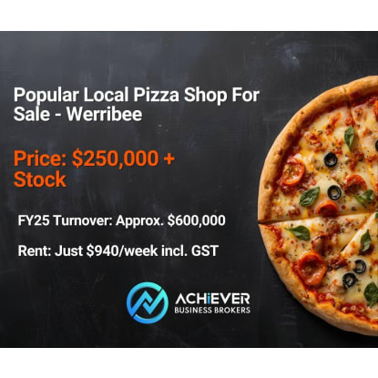Popular Local Pizza Shop for Sale – Werribee