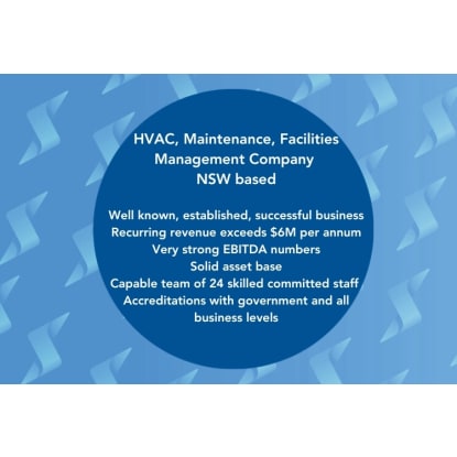 HVAC, Maintenance, Facilities Management Company  NSW based