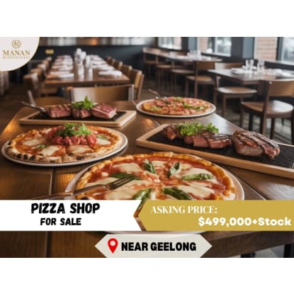 Pizza Shop For Sale Near Geelong