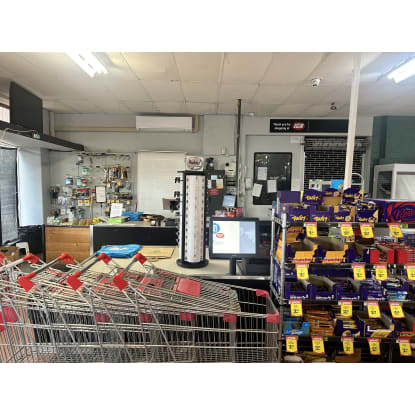 supermarket business with limited competition