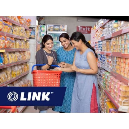Indian Grocery Store on Busy Intersection - Northern Suburb