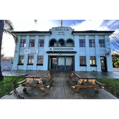 Cricket Club Hotel -Historic charm - Country hospitality - Endless potential.