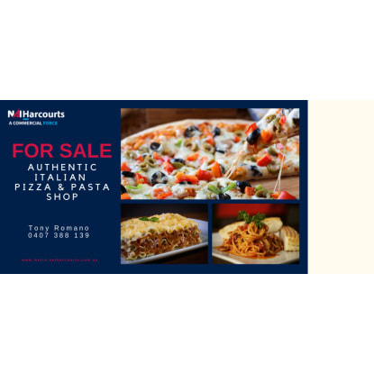Authentic Italian Pizza & Pasta Shop For Sale