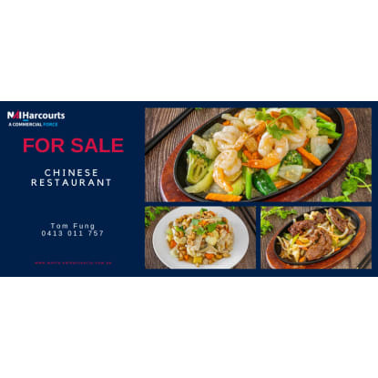 Chinese Restaurant For Sale