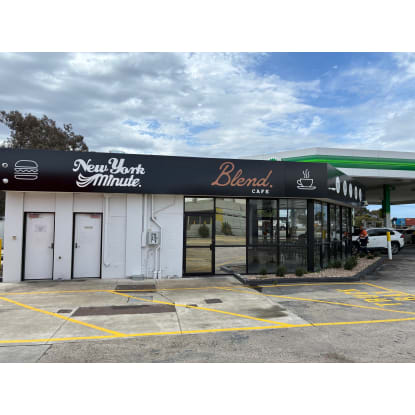 Brand New Café & Dining Space - Prime Corner Site Next to BP